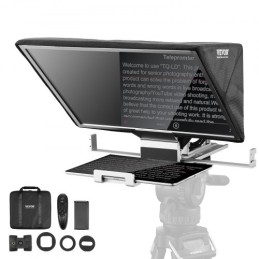 16 '' Floor Type Teleprompter fjernbetjening til webcam -smartphone live streaming