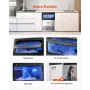 Commercial Ice Maker Machine, 90lbs/24H Ice Maker Machine with 33lbs Storage Capacity, 50 Ice Cubes in 15 Minutes, LED Digital D