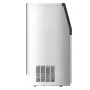 Commercial Ice Maker Machine, 90lbs/24H Ice Maker Machine with 33lbs Storage Capacity, 50 Ice Cubes in 15 Minutes, LED Digital D