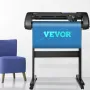 Vinyl Cutter Machine, 28inch Cutting Plotter, Offline Cutting Machine Kit Mobile Bluetooth, Precise Roller Shaft High Accuracy A