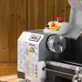 4-Jaw Lathe Chuck, 8 Inch (200 mm), Self-Centering Chuck with 1 1/2 in-8 Threaded Backing Plate, 0.16-7.87 in (4-200 mm) Clampin
