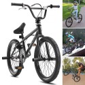 20-tommer BMX Bike Freestyle Bike Men Kids BMX Bicycle Hi-Ten stålramme