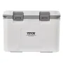 Portable Cooler, 21 QT Hard Cooler with Ice Retention, Heavy-Duty Handles and Strap, Lightweight Rigid Material Insulated Portab