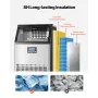 140lbs/24H Commercial Ice Maker, 45 Ice Cubes in 15 Minutes, Freestanding Ice Maker Machine with 33lbs Large Storage Capacity fo