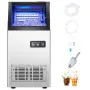 Kommerciel isproducent fritstående skabsmaskine 80 lbs/24h 36