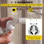Ultra Clamp, 2 to 6 In Diameter, High Strength Pipe Clamp with Quick Acting Screws, Steel Pipe Alignment Tool with Lightweight D