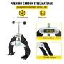 Ultra Clamp, 2 to 6 In Diameter, High Strength Pipe Clamp with Quick Acting Screws, Steel Pipe Alignment Tool with Lightweight D