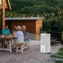 Portable Air Conditioner, 9L 550 CFM Swamp Cooler Air Conditioner with 12H Timer & Remote Control, 3-Speed Evaporative Air Coole