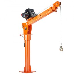 Electric Pickup Truck Crane Hoist Crane 2200 lbs 360â ° Swivel Hoist Lift