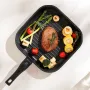 17 stykker gryder og pander sætter granit nonstick