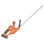 Cordless Electric Hedge Trimmer 20V 2A Batteri 20in Dual-Action