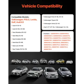 Tændingsspolepakke Sæt med 4 kompatibelt med Audi A1 A3 -sæde og Volkswagen