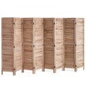 Wood Room Divider Wooden Screen 8 Panel for Room SeparationÂ Home Office
