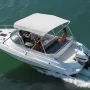 3 Bow Boat Bimini Tops 72 "LX (73" -78 ") W x 46" H Markise