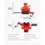 Bench Chain Vise 1/2 til 8 tommer kapacitet kraftigt kæde rør