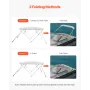4 Bow Boat Bimini Tops 96 "LX (67" -72 ") W x 54" H Markise