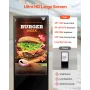 55 "Digital skiltning Display Touch Screen 4K UHD LCD Floor