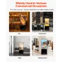 55 Inch Digital Signage Display, Touchscreen Digital Kiosk, Indoor Floor Standing Kiosk Display, 4K UHD LCD Screen, 2GB RAM & 32