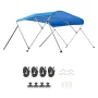 3 Bow Boat Bimini Tops 72 "LX (85" -90 ") W X 46" H Markise