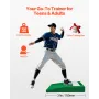 Pitching Mound, Portable Baseball Pitcher's Mound, 31 in Indoor Outdoor Pitching Practice and Training Equipment, Softball Pitch