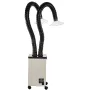 Loddefumeekstraktor, 150W 106 CFM Røgabsorber, 3-trins filtre 3