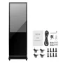 43 Inch Digital Signage Display, Touchscreen Digital Kiosk, Indoor Floor Standing Kiosk Display, 2K UHD LCD Screen, 2GB RAM & 32