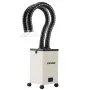 Loddefumeekstraktor, 150W 106 CFM Røgabsorber, 3-trins filtre 3