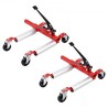 Wheel Dolly Heavy Duty Vehicle Positioning Tire Car Lifter 1500Lbs 2 Pack