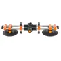 Seamless Seam Setter, 2 Packs Granite Seam Setter with 6 in Vacuum Suction Cups, Seam Joiner for Seam Joining & Leveling, 90°-12