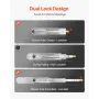 1 Pair Full Extension Drawer Slides 18 20 22 28 30 32 36 38 40 44 48 52 56 60 in, 500 lbs Load Capacity Locking Drawer Slides, B