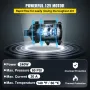 Washdown pumpe, 12V DC, 7 GPM 60 psi, max. 