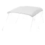 4 Bow Boat Bimini Tops, 600D Polyester Canopy, Waterproof & Sun Protection Boat Awning Canopy with Storage Bag, Bimini Top Repla