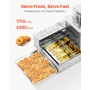 Commercial Automatic Donuts Machine, 4 Rows Donuts Making Equipment, 240 pcs/hour Electric High Power Doughnut Maker, Stainless 