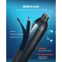 Scuba Tank, 0.5L Portable Diving Tank, Diving Oxygen Cylinder Support 5-10 Minutes Underwater Breathing, 98.43 ft Diving Depth, 