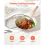 17 stykker gryder og pander sætter granit nonstick