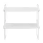 Adjustable Kitchen Cabinet Shelf Organizer, Expandable 2 Tier Cabinet Shelf, Stackable Countertop Organizers and Storage Shelf R