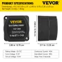 Split Charge Relay Kit, 2mtr 12V, Automatic Dual Battery Isolator Kit with 140AMP Voltage Sense Relay VSR, Compatible with RV Ma