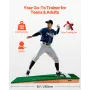 Pitching Mound, Portable Baseball Pitcher's Mound, 85 in Indoor Outdoor Pitching Practice and Training Equipment, Softball Pitch
