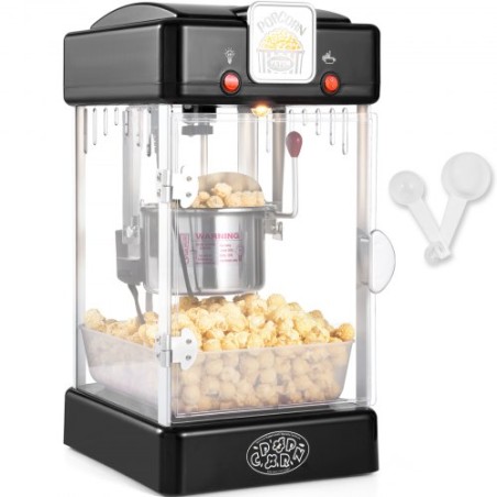 Popcorn Popper Machine bordplade Popcorn Maker 300W 2.5 oz sort