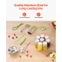 Canning Supplies Starter Kit 9 stykker rustfrit stål vandbad