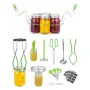 Canning Supplies Starter Kit 9 stykker rustfrit stål vandbad
