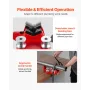 Bench Chain Vise og Hitch Mount skruesporepladeholder 1/8-5