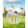 Inflatable Bumper Balls 1-Pack, 5FT/1.5M Body Sumo Zorb Ball, 0.8mm Thick PVC Human Hamster Bubble Knocker for Outdoor Sports Te