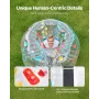 Inflatable Bumper Balls 1-Pack, 5FT/1.5M Body Sumo Zorb Ball, 0.8mm Thick PVC Human Hamster Bubble Knocker for Outdoor Sports Te
