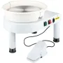 Pottery Wheel, 27.9 cm Ceramic Wheel Forming Machine, 0-300RPM Speed Manual Adjustable 0-19.8 cm Lift Leg, Foot Pedal Detachable