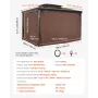 Gazebo Privacy Curtain 12 'X 12' X 6,9 'Vandtæt lysthusgardiner