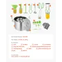 Canning Supplies Starter Kit 11 stykker rustfrit stål vandbad