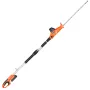 Electric Hedge Trimmer, 1200 RPM, 6.2 - 7.8 Ft Extendable, Pole Hedge Trimmer for High Branch, 20V Battery, Cordless Hedge Trimm