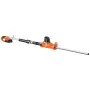 Electric Hedge Trimmer, 1200 RPM, 6.2 - 7.8 Ft Extendable, Pole Hedge Trimmer for High Branch, 20V Battery, Cordless Hedge Trimm