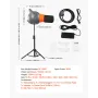 Foam Machine, 115 W Party Foam Cannon, Portable Foam Maker with a Tripod Stand, Powerful Foam Party Machine, for Backyard, Pool,